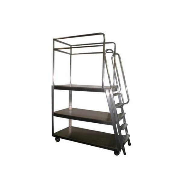 A picture containing ladder, handcart, indoor, design