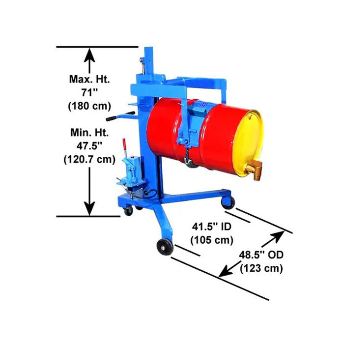 Morse Drum Palletizer / Pourer