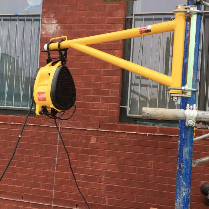 600LB OZ Lifting Electric Builders Hoist - Wireless Remote