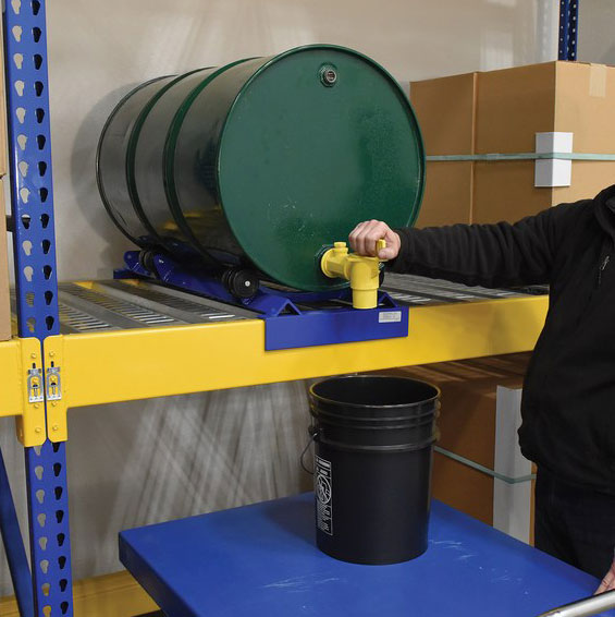 Vestil Pallet Rack Drum Cradle