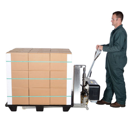 L-270-DC-HD-SS Vestil Stainless Steel Tote Lifter