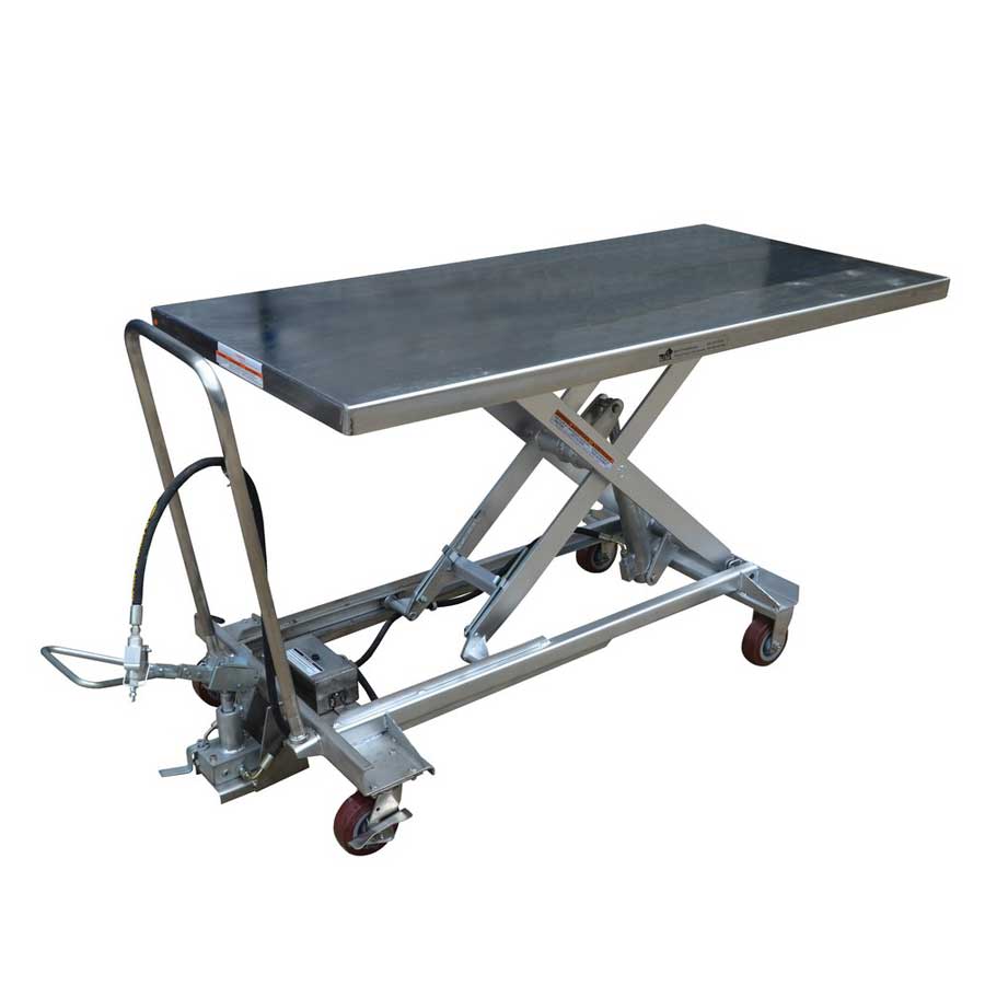 Vestil Air Hydraulic Carts AIR-1000-LD-PSS