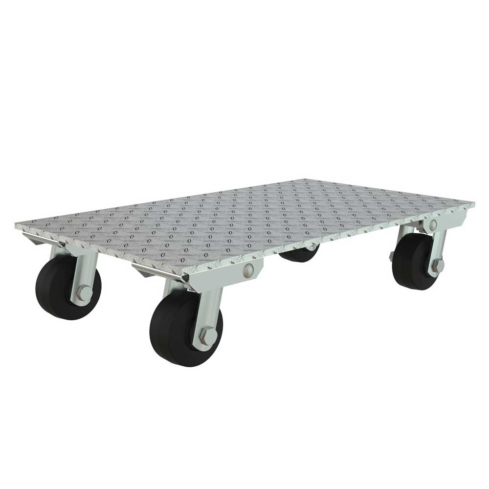 Vestil Aluminum Plate Dolly PDA-1627-R-S