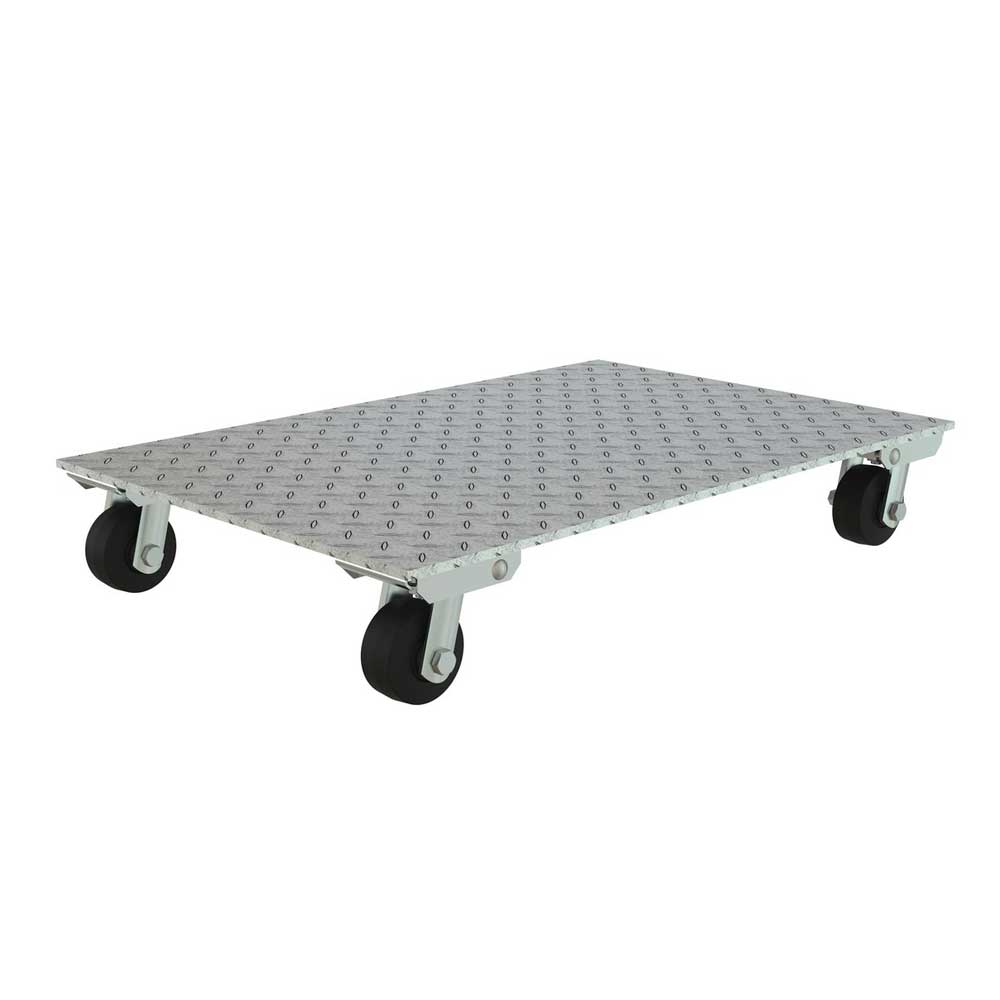 Vestil Aluminum Plate Dolly PDA-2436-R-S