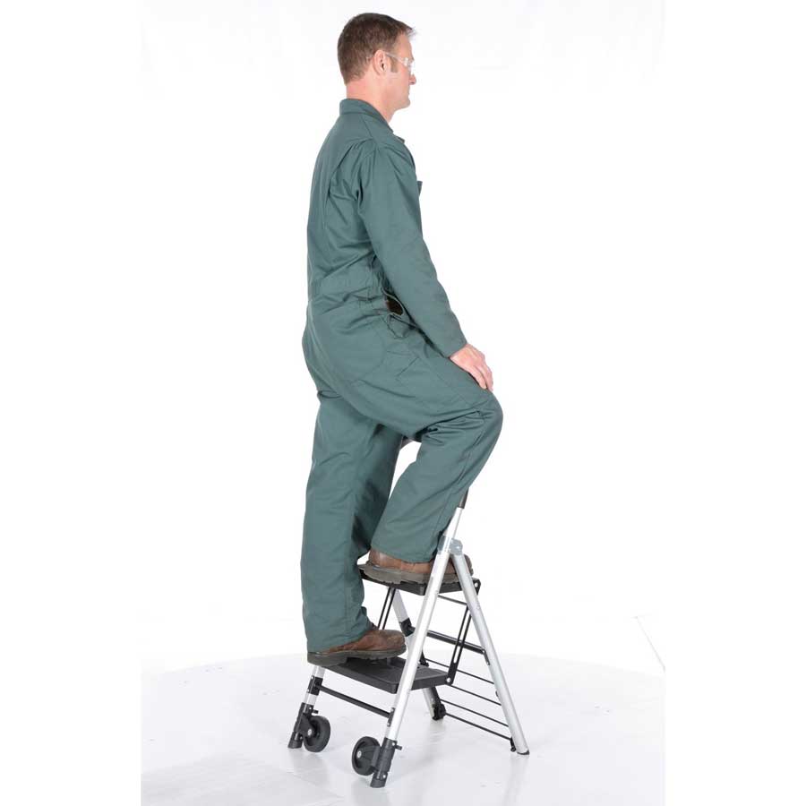 Vestil Aluminum Ladder / Cart C-130-2