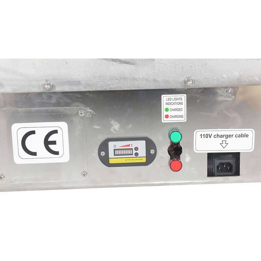 Vestil Stainless Steel Scissor CART-1000-LD-DC-SS