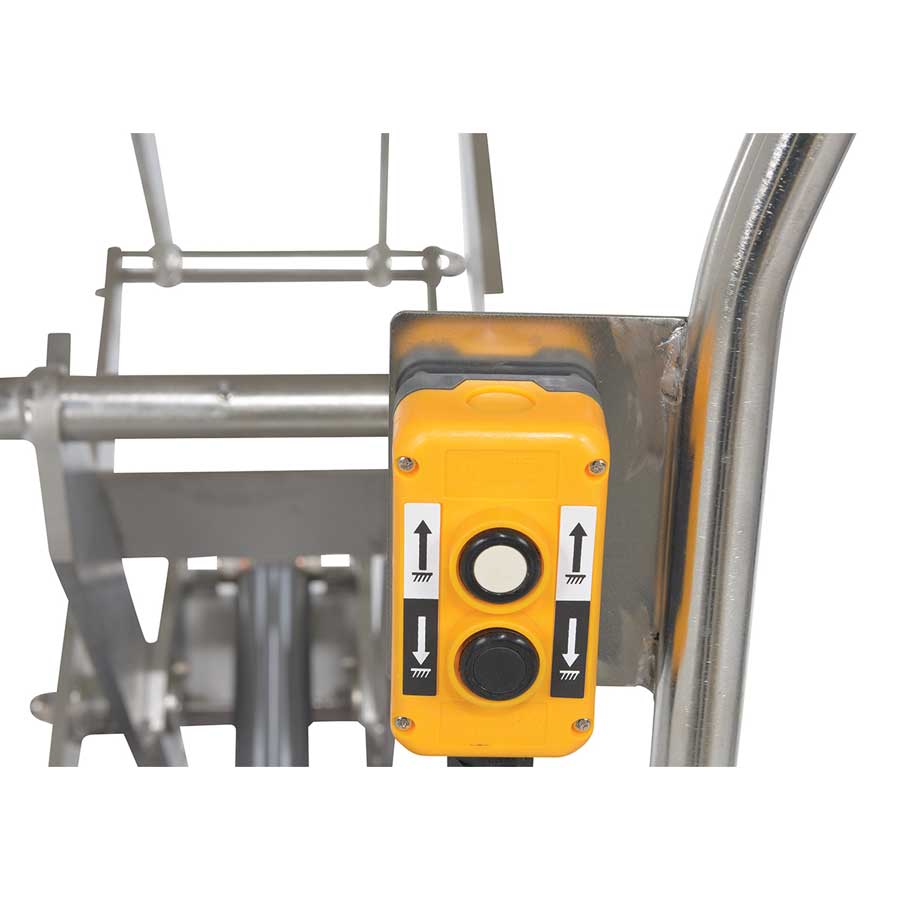 Vestil Stainless Steel Scissor CART-1000D-DC-SS