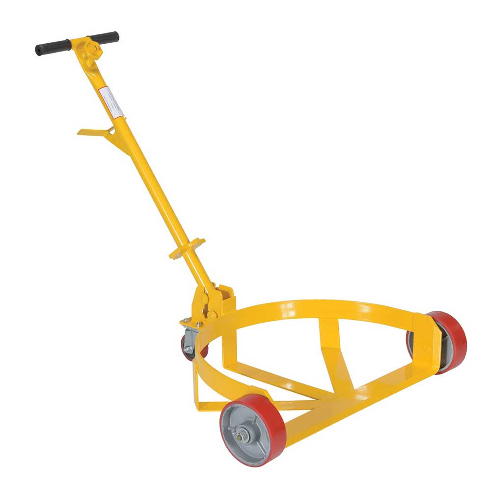 Vestil Lo-Profile Drum Caddies with Bung Wrench Handle LO-DC-PU