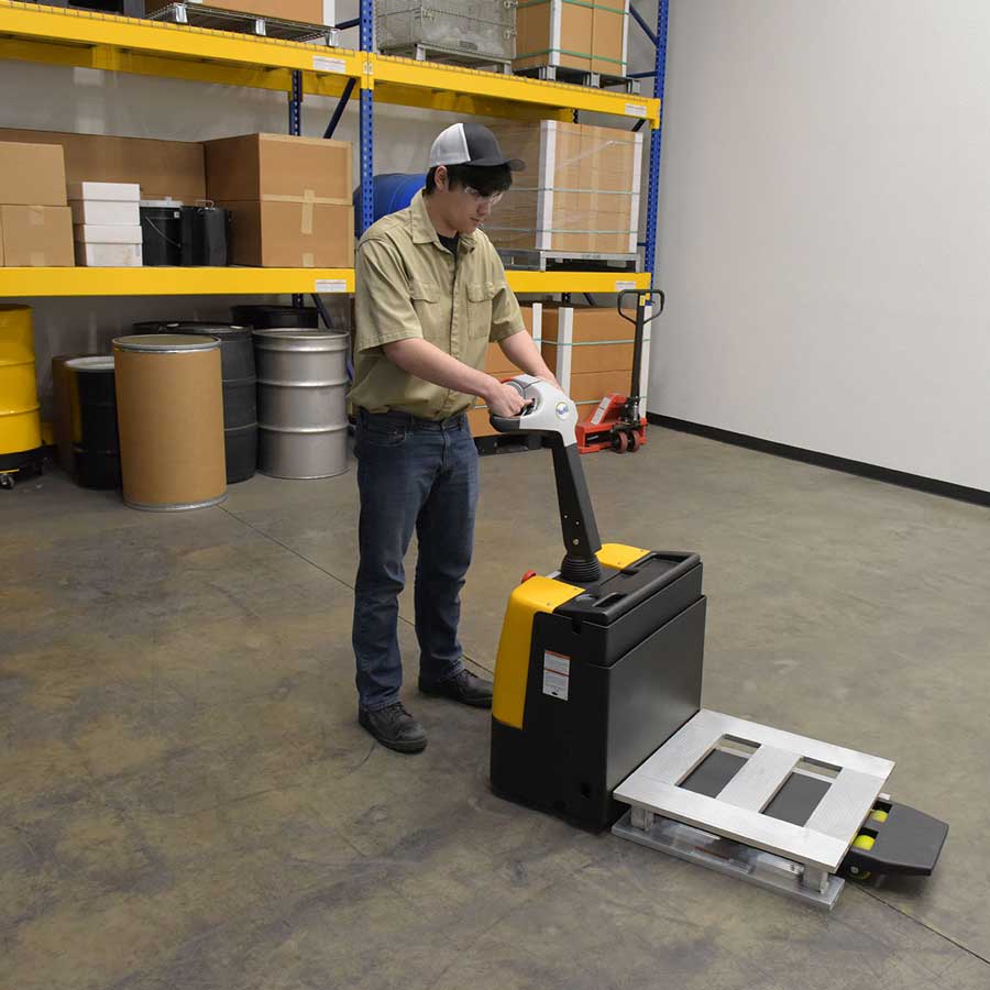 Vestil Electric Pallet Truck with Single Fork EPT-SF-1232-26