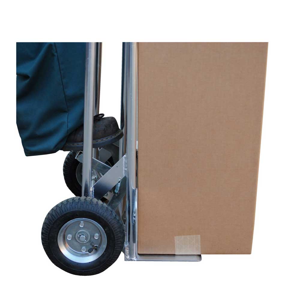 Vestil High Back Aluminum Hand Truck with Push Out HBST-500