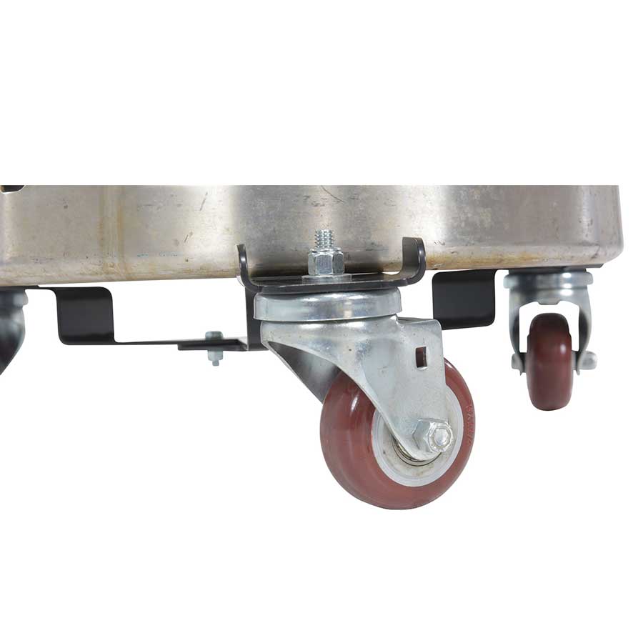 Vestil Keg Transport Skate KT-S-16-200-BK