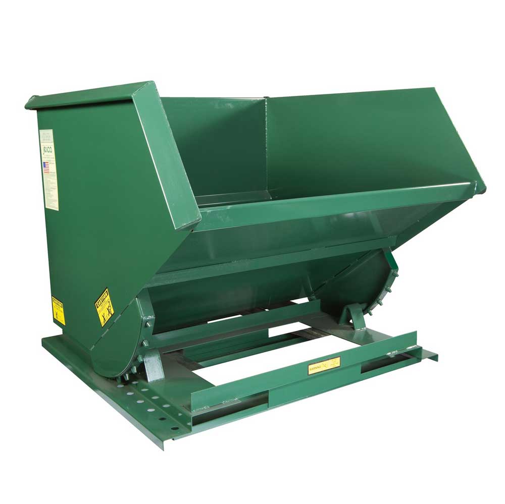 Vestil Light Duty Steel Self-Dumping Hopper HOP-250-LD