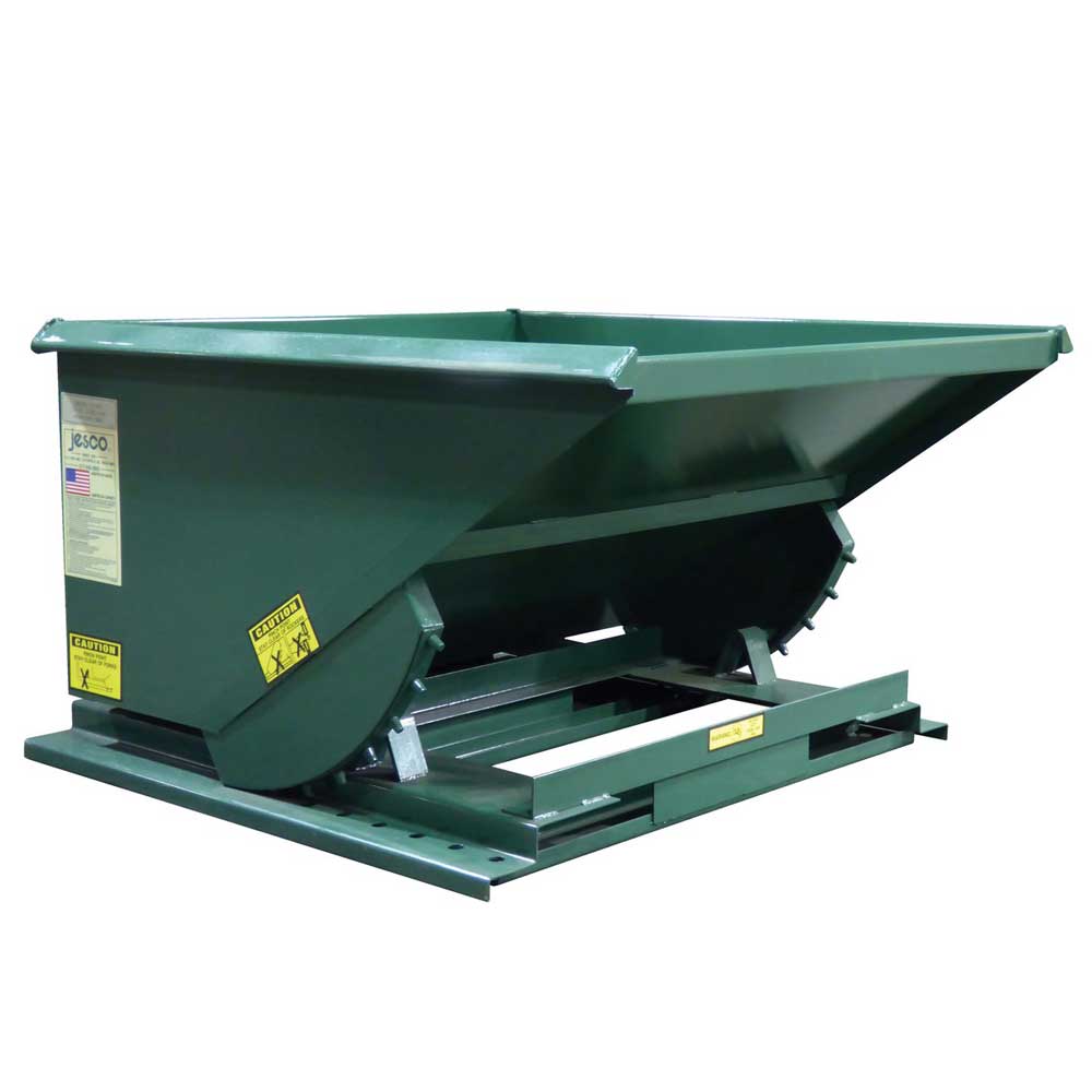 Vestil Medium Duty Steel Self Dumping Hopper HOP-150-MD