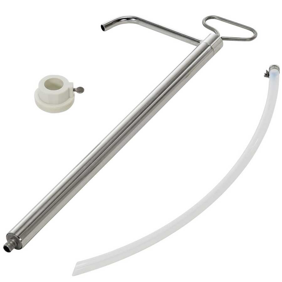 Vestil Stainless Steel Piston Pail Pump PAIL-PST-SS