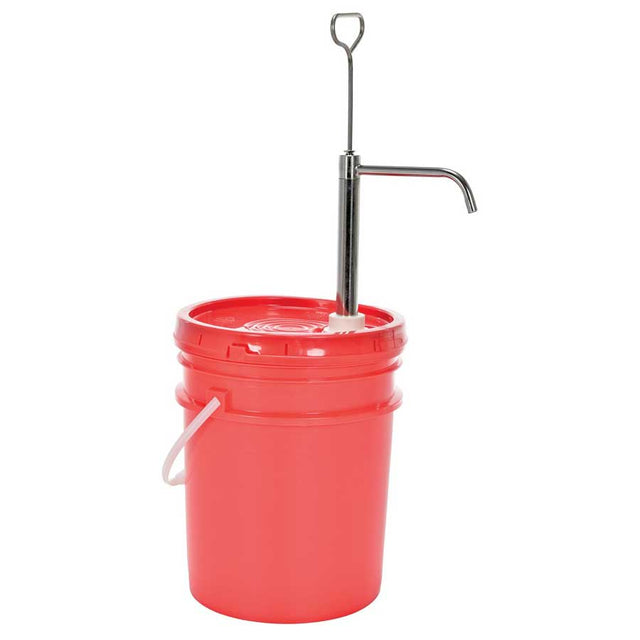 Vestil Stainless Steel Piston Pail Pump PAIL-PST-SS