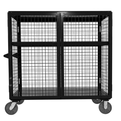 Vestil Welded Security Cart SCW-XM-3060-BK