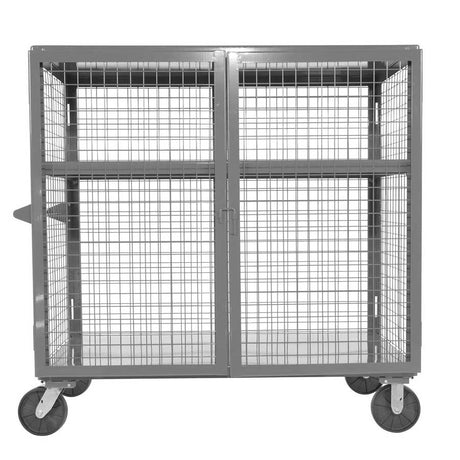 Vestil Welded Security Cart SCW-XM-3060-GYSG