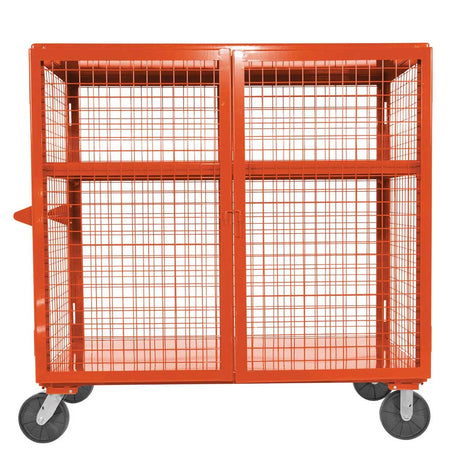 Vestil Welded Security Cart SCW-XM-3060-OR