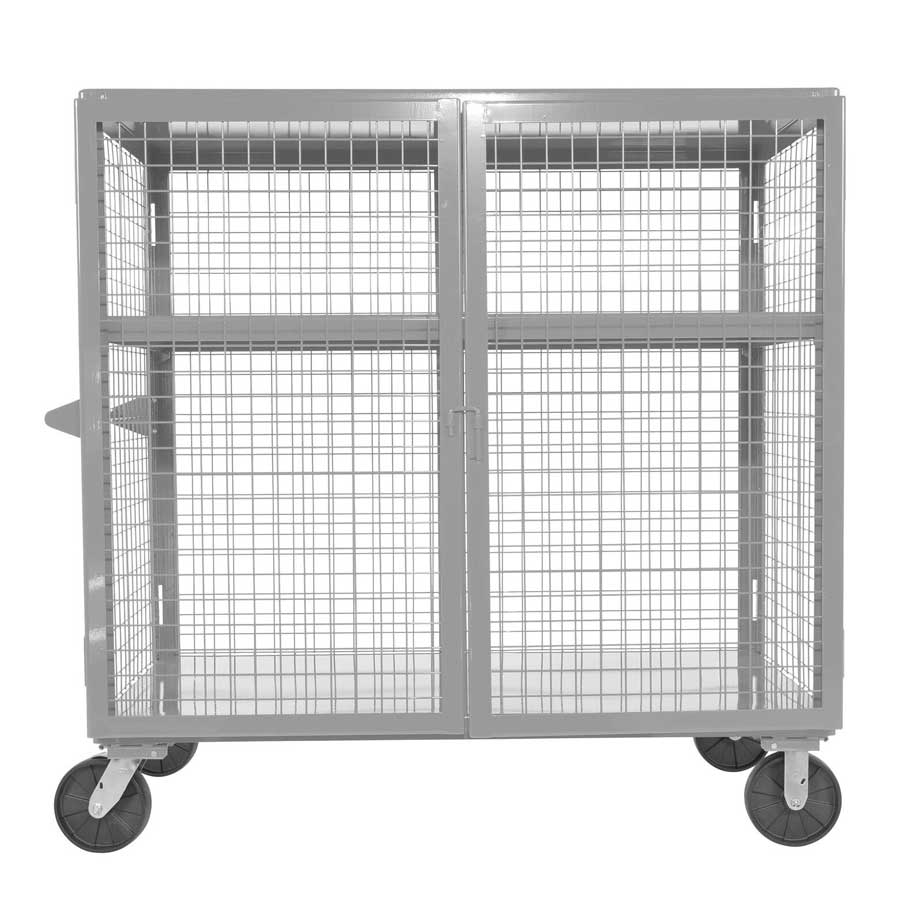 Vestil Welded Security Cart SCW-XM-3060-SL