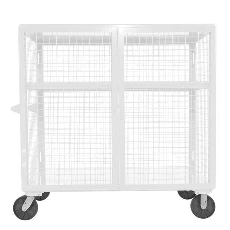 Vestil Welded Security Cart SCW-XM-3060-WT