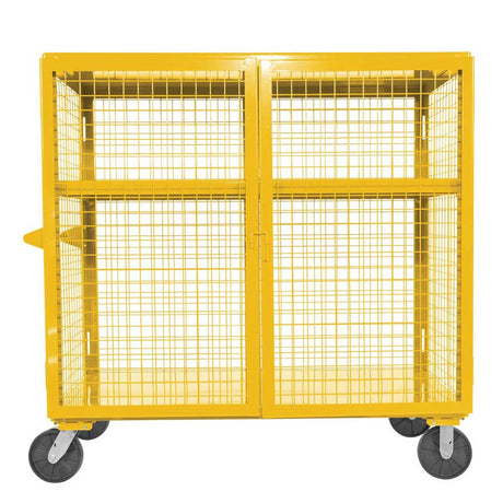Vestil Welded Security Cart SCW-XM-3060-YL