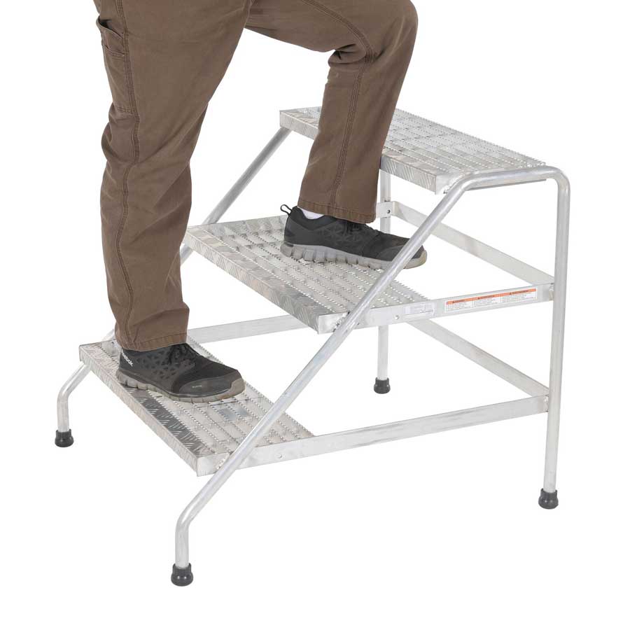 Vestil Aluminum Step Stand SSA-3W