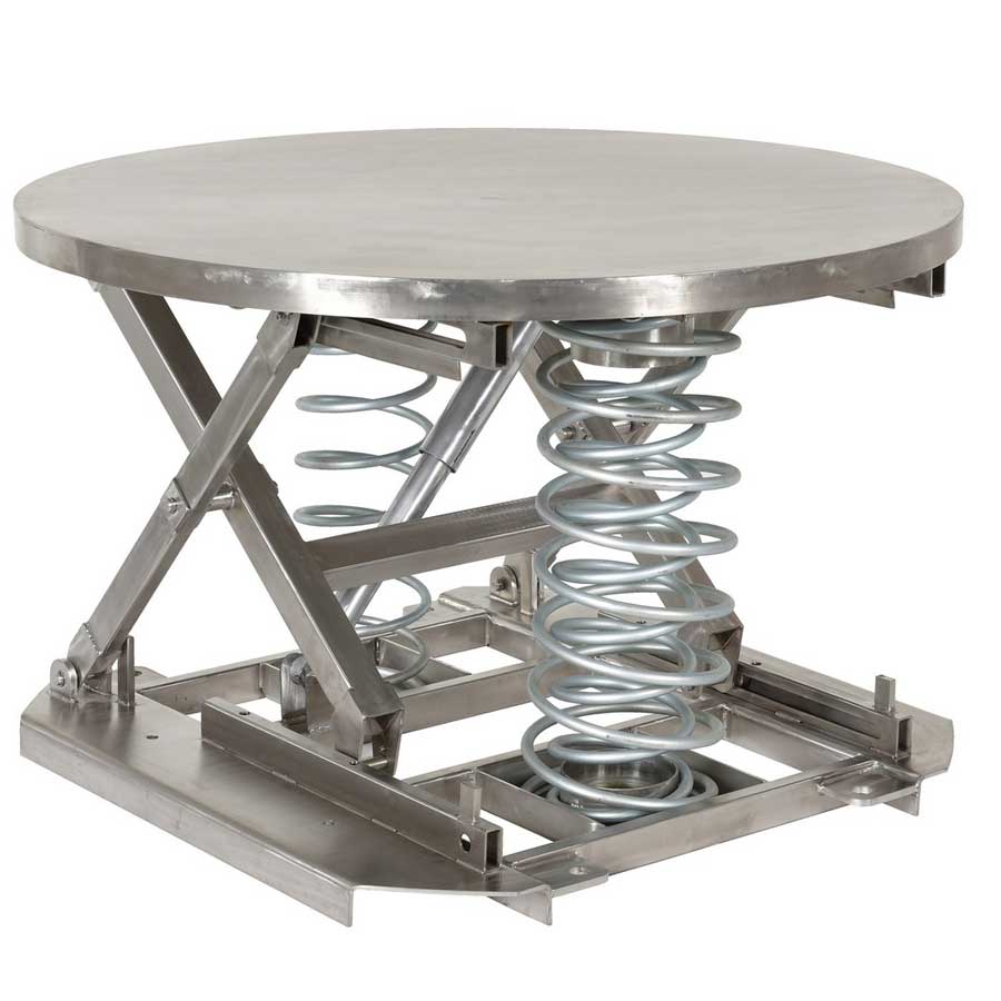 Vestil Spring Scissor Table-SST-45-PSS-ST