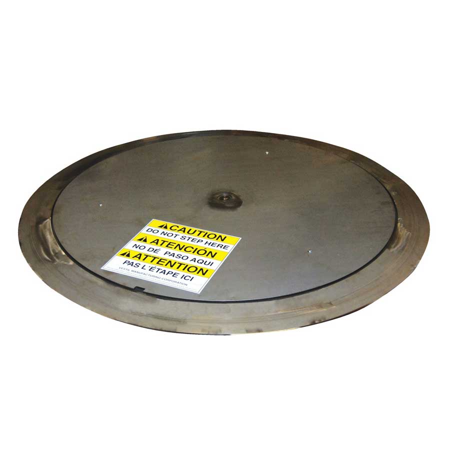 Vestil Stainless Steel Thin Spins - Pallet Truck Loadable Carousel