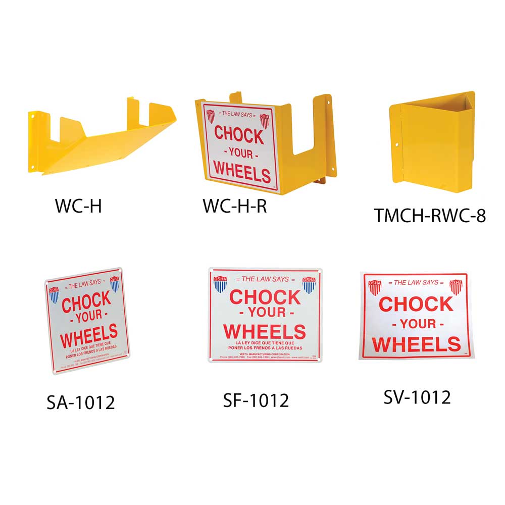 Vestil Wheel Chock Accessories