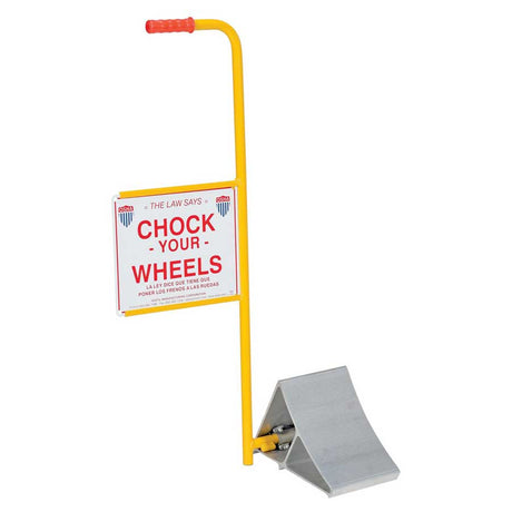 Vestil Aluminum Wheel Chock EALUM-7-HS