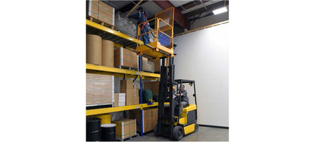 Safe Forklift Cage Operation