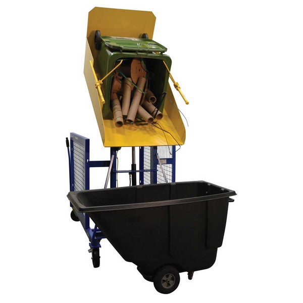 ごみ箱 tower 3separation dust wagon Vestil-Trash-Can-Dumper-TCD-U-