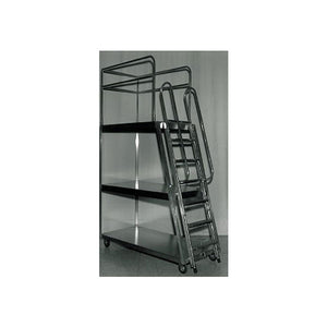 A picture of a 6 step stock picking cart