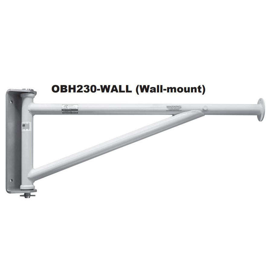 OZ Lifting Builder's Hoist Mounting Arm Bracket - Wall Mount