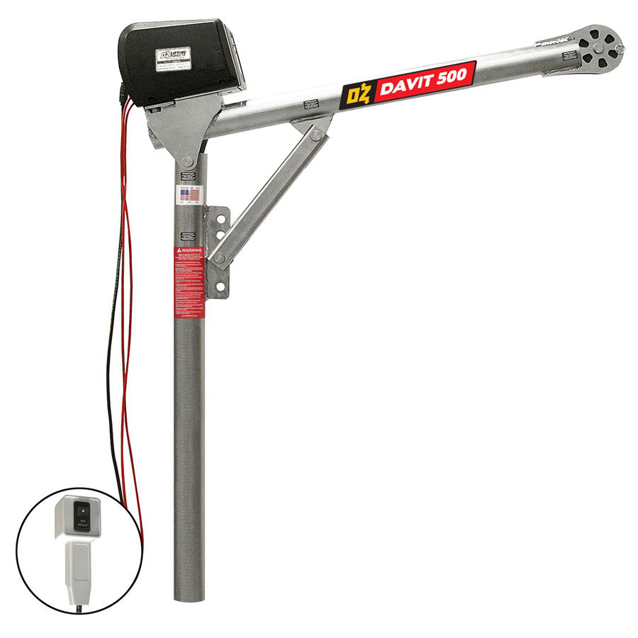 OZ Steel Davit Crane - 500LB – Lifting365