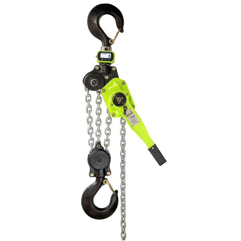 9 Ton OZ Dynamometer Lever Hoist with Load Cell