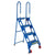 Vestil Folding Ladder with Wheels FLAD-4
