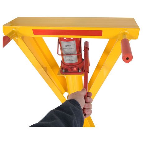 Vestil Trailer Stabilizing Hydraulic Beam Jack