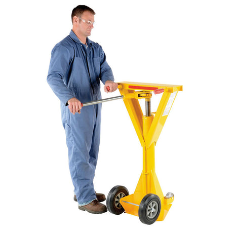 Vestil Trailer Stabilizing Ratchet Beam Jack