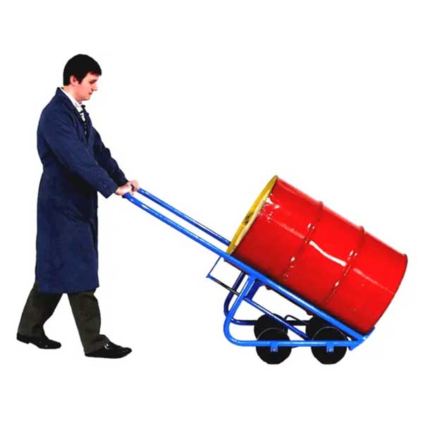Morse 4 Wheel Drum Trolley