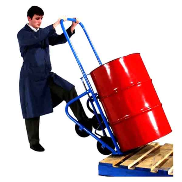 Morse 4 Wheel Drum Trolley