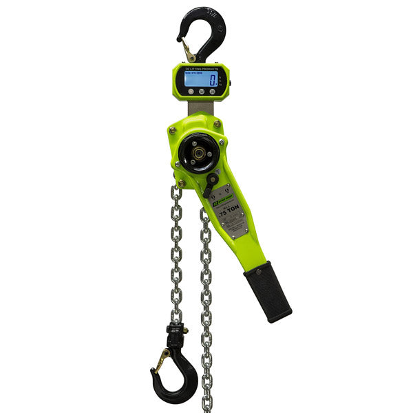 0.75 Ton OZ Dynamometer Lever Hoist with Load Cell
