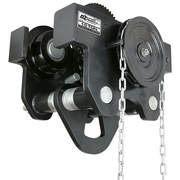 10 Ton OZ Geared Beam Trolley