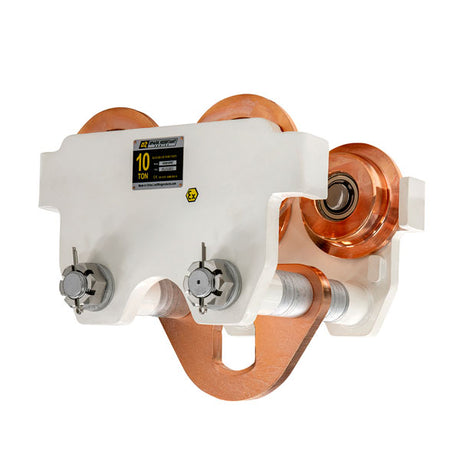 10 Ton OZ Spark Resistant Push Beam Trolley