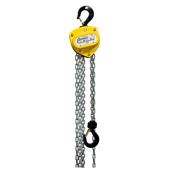 1Ton OZ Premium Manual Chain Hoist Overload Protection