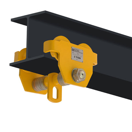 3 Ton OZ Push Beam Trolley