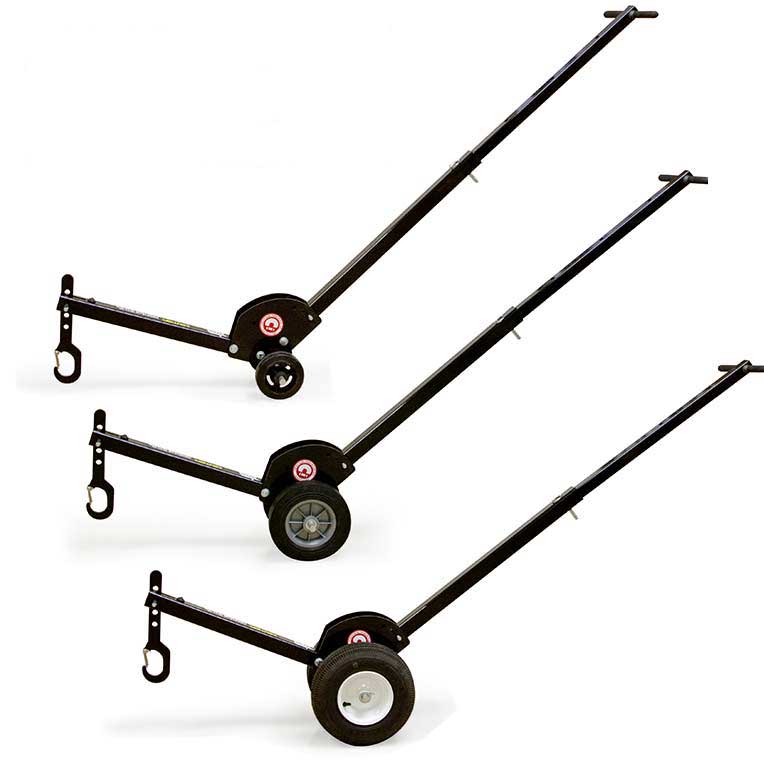 MAG-MATE® Manhole Cover Lift with Steel Dolly & PowerLift Magnet