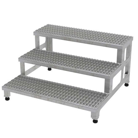 Vestil Adjustable Step-Mate Stand ASP-36-3-SS