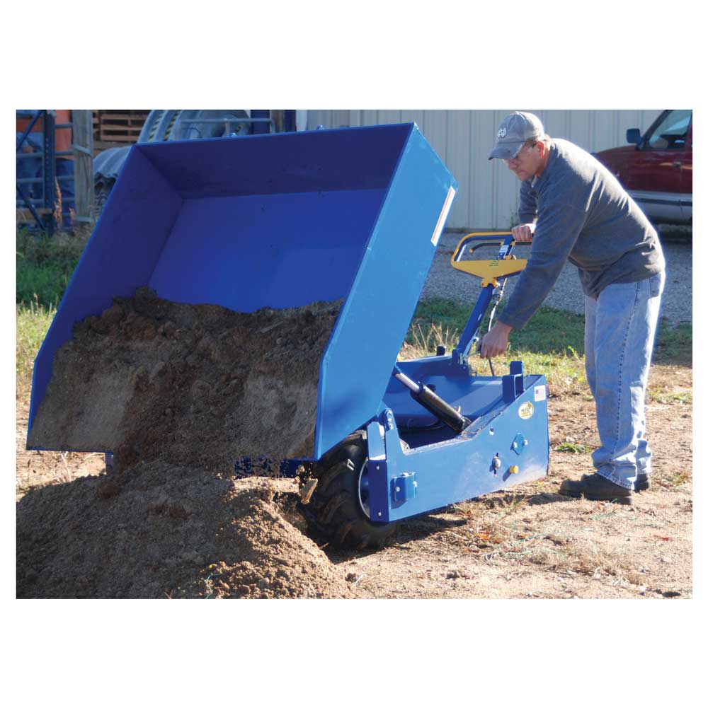 Vestil Gas Powered All-Terrain Hopper ALL-T-GPT-HOP