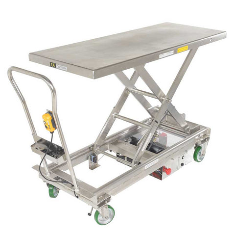 Vestil Stainless Steel Scissor CART-1000-LD-DC-SS